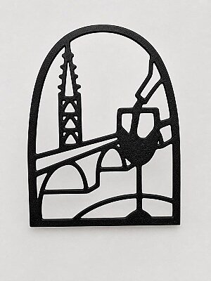 Декор настенный Bordeaux 2