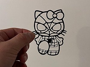 Декор Hello Kitty Человек-паук 2