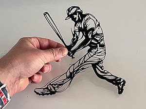 Декор для стены Бейсболист New York Yankee 2