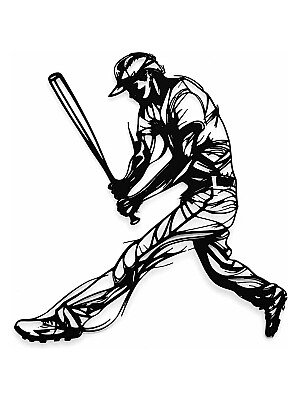 Декор для стены Бейсболист New York Yankee 3