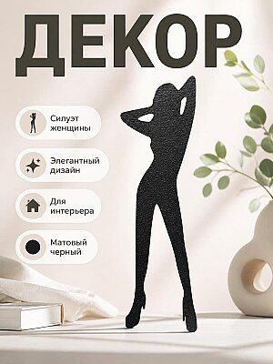 Декор Силуэт женщины 1