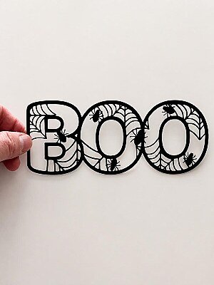 Декор на Хэллоуин Boo Пауки 2