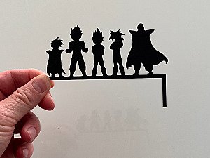 Угловой декор для двери DragonBallZ 3