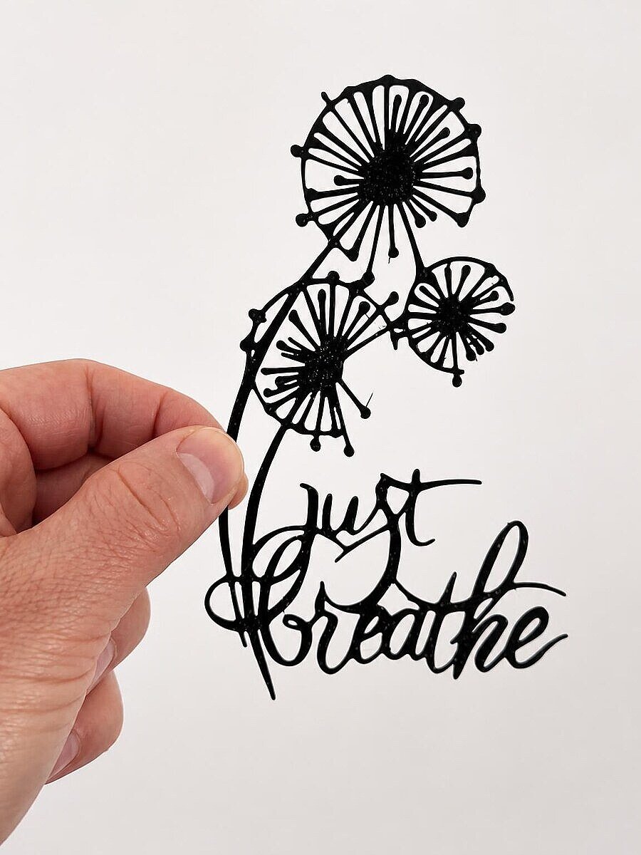 Настенный декор Just Breathe