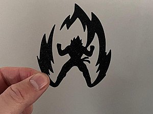 Силуэт Гоку Dragon Ball Z 1