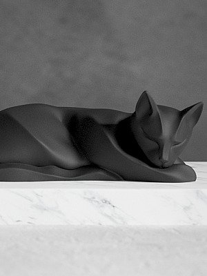 Скульптура Спящий кот 2