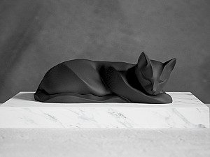 Скульптура Спящий кот 3