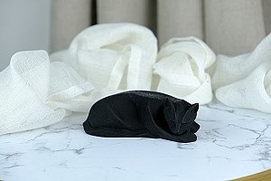 Скульптура Спящий кот 4