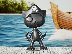 Фигурка Пиратский кот 3