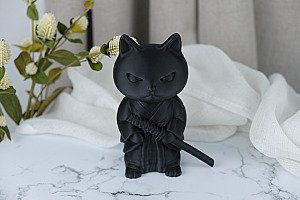 Фигурка Кота Самурая 4