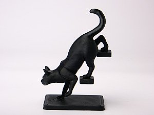 Скульптура Балансирующий кот, минимализм 3
