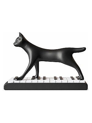 Фигурка Кошка на пианино, декор для дома 5