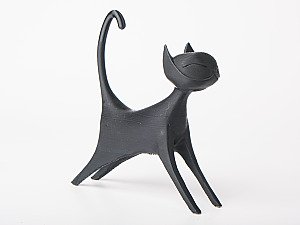 Фигурка кота минималистичная для декора 3