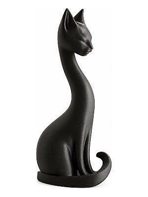 Скульптура кошки, современный декор 5