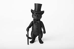 Фигурка Кот Джентльмен в цилиндре 4
