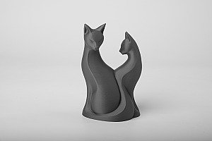 Статуэтка Коты, минималистичный декор 4
