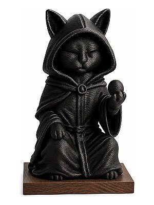 Фигурка Черный кот-волшебник Мистический провидец 5
