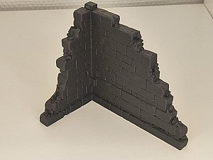 Угловая стена замка для варгеймов 3