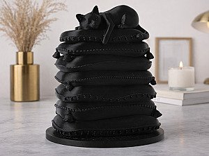 Фигурка Кот на подушках 3