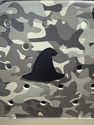 Декор для сумки Bogg Bag Шляпа ведьмы 4