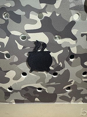 Декор для сумки Bogg Bag Котел ведьмы Хэллоуин 2