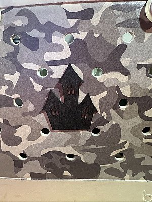 Декор для сумки Bogg Bag Призрачный дом Хэллоуин 2