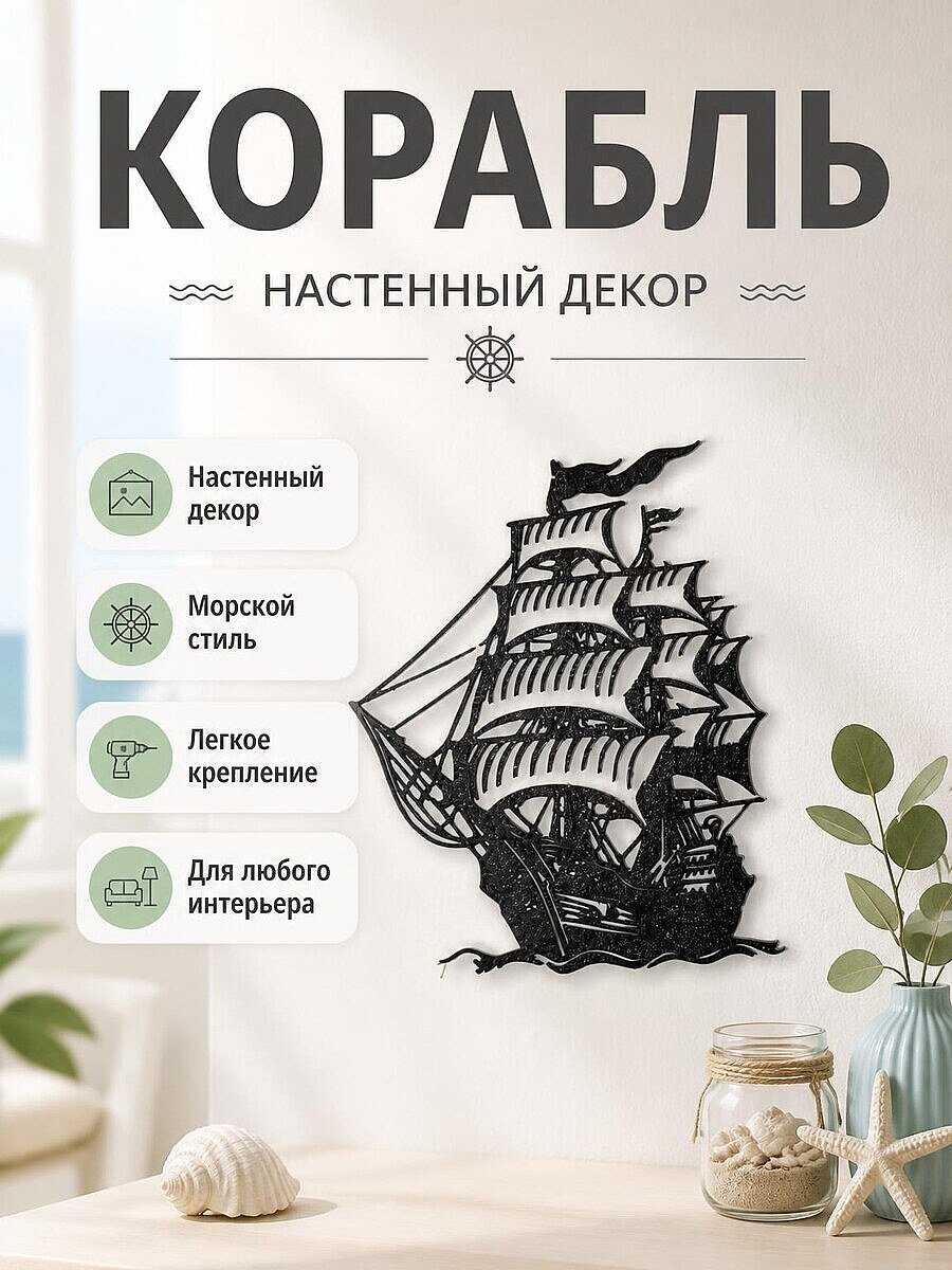 Декор настенный Корабль