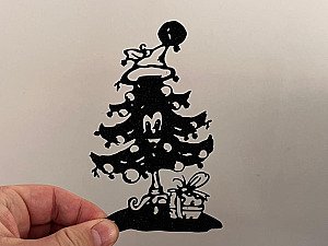 Новогодняя елка с Микки Маусом, декор 2