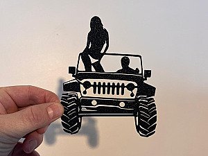 Настенный декор 4x4 с парой 2