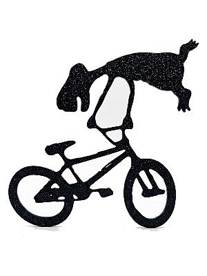 Декор для стены E.T. на велосипеде 3