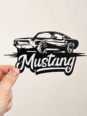 Декор для дома и гаража Mustang 2