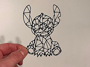 Декор на стену Стич Геометрия 2