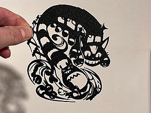 Настенный декор Тоторо и Кот 2