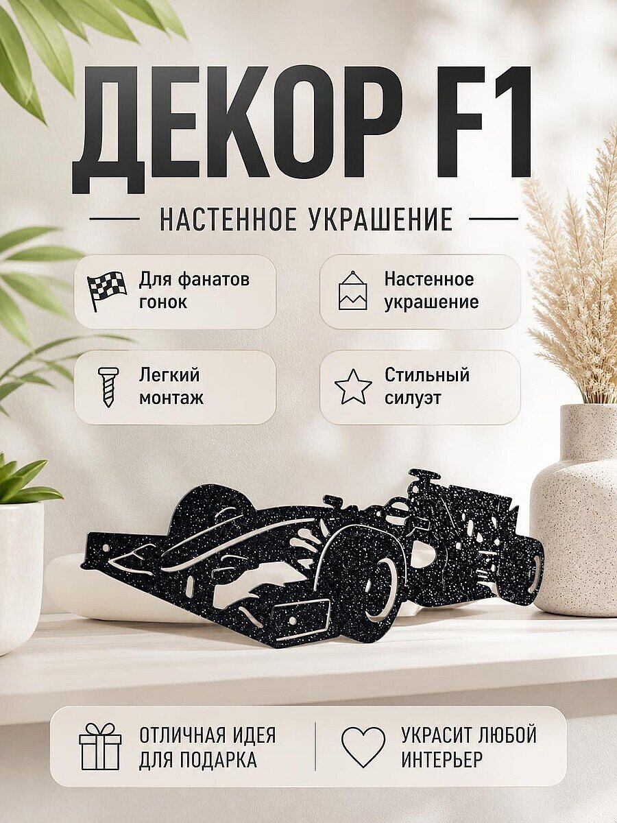 Настенный декор Формула 1