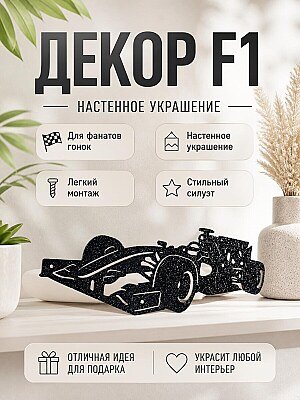 Настенный декор Формула 1 1