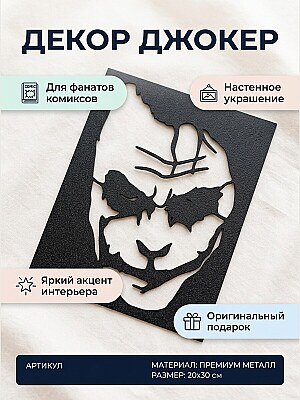 Настенный декор Marvel - Джокер 1
