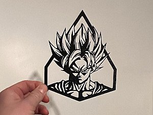 Настенный декор DBZ Сон Гоку 2