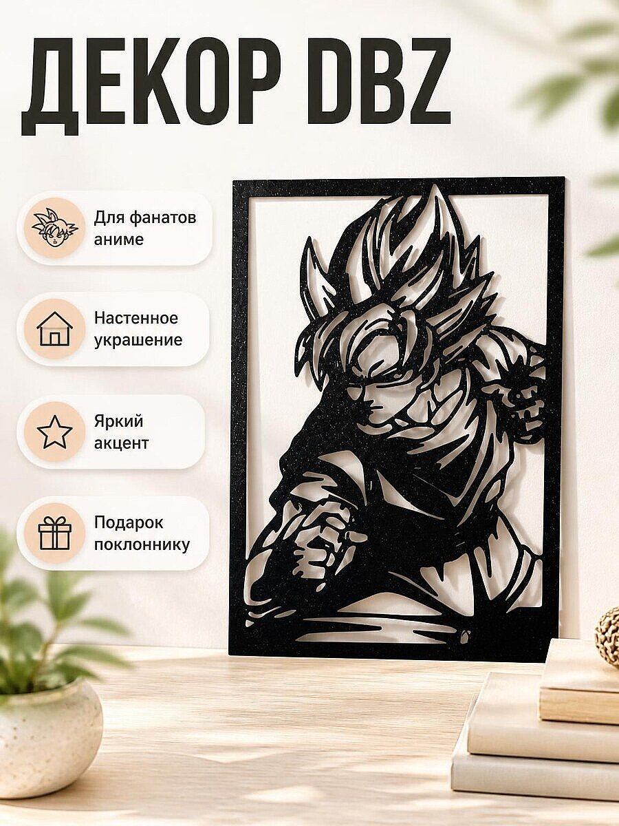 Настенный декор DBZ Гоку