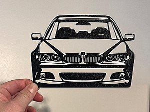 Настенный декор BMW E46 2