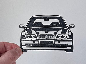 Настенный декор BMW E38 2