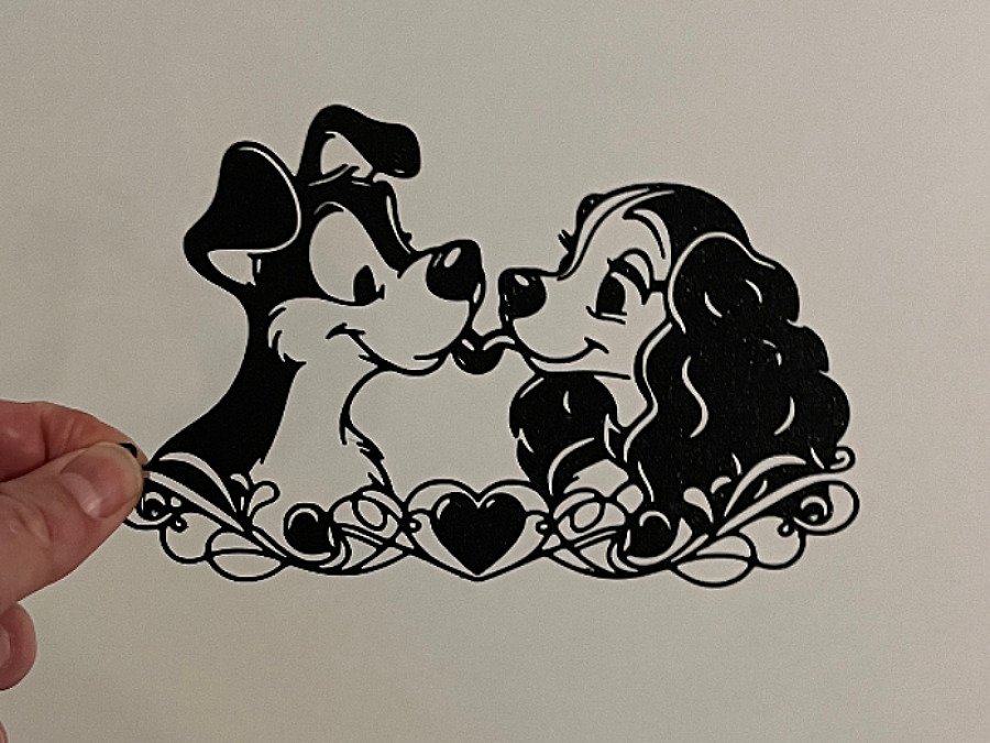 Декор настенный Леди и Бродяга Disney