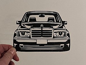 Настенный декор Mercedes W124 2