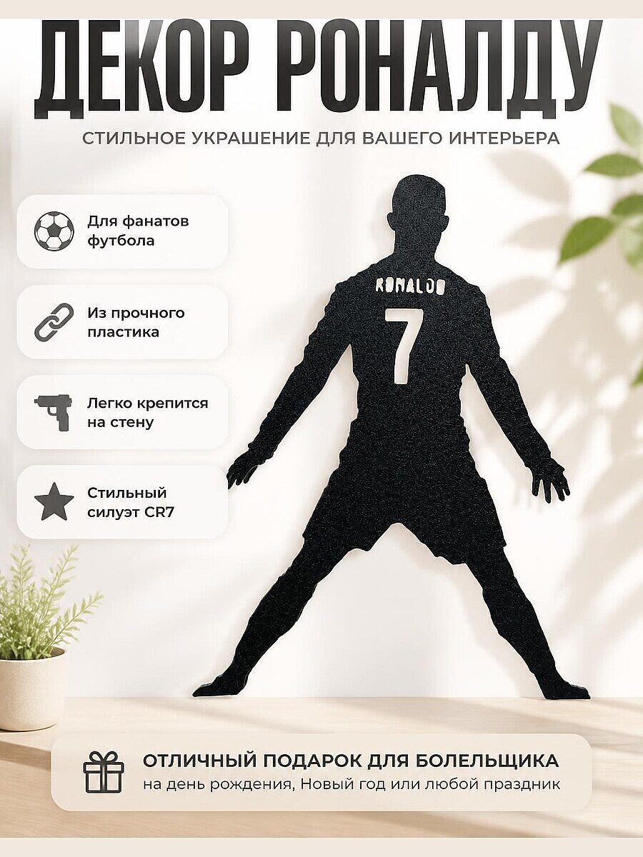 Настенный декор Роналду 7