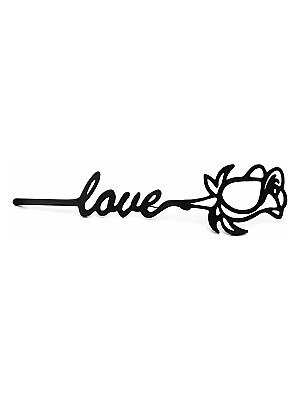 Декор Роза с надписью Love 3