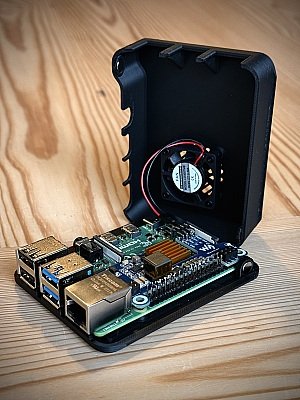 Корпус для Raspberry Pi 4B 4