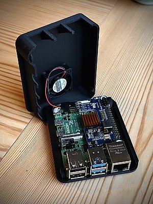 Корпус для Raspberry Pi 4B 5