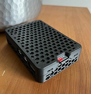 Корпус для Raspberry Pi 5 с кнопкой питания 4