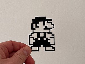 Настенный декор Mario 8-бит 2