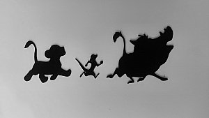 Настенный декор Пумба Король Лев Disney 4