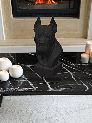 Статуэтка бюст собаки Немецкий дог Great Dane 2